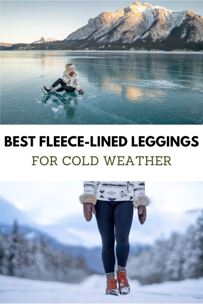 Kuda Moda 5-Pack Fleece Lined Leggings for Women Winter Warm