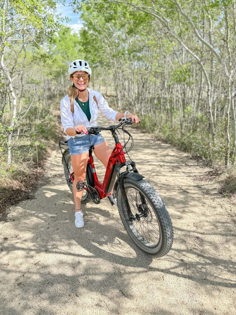 E-biking at Dakota Dunes Resort