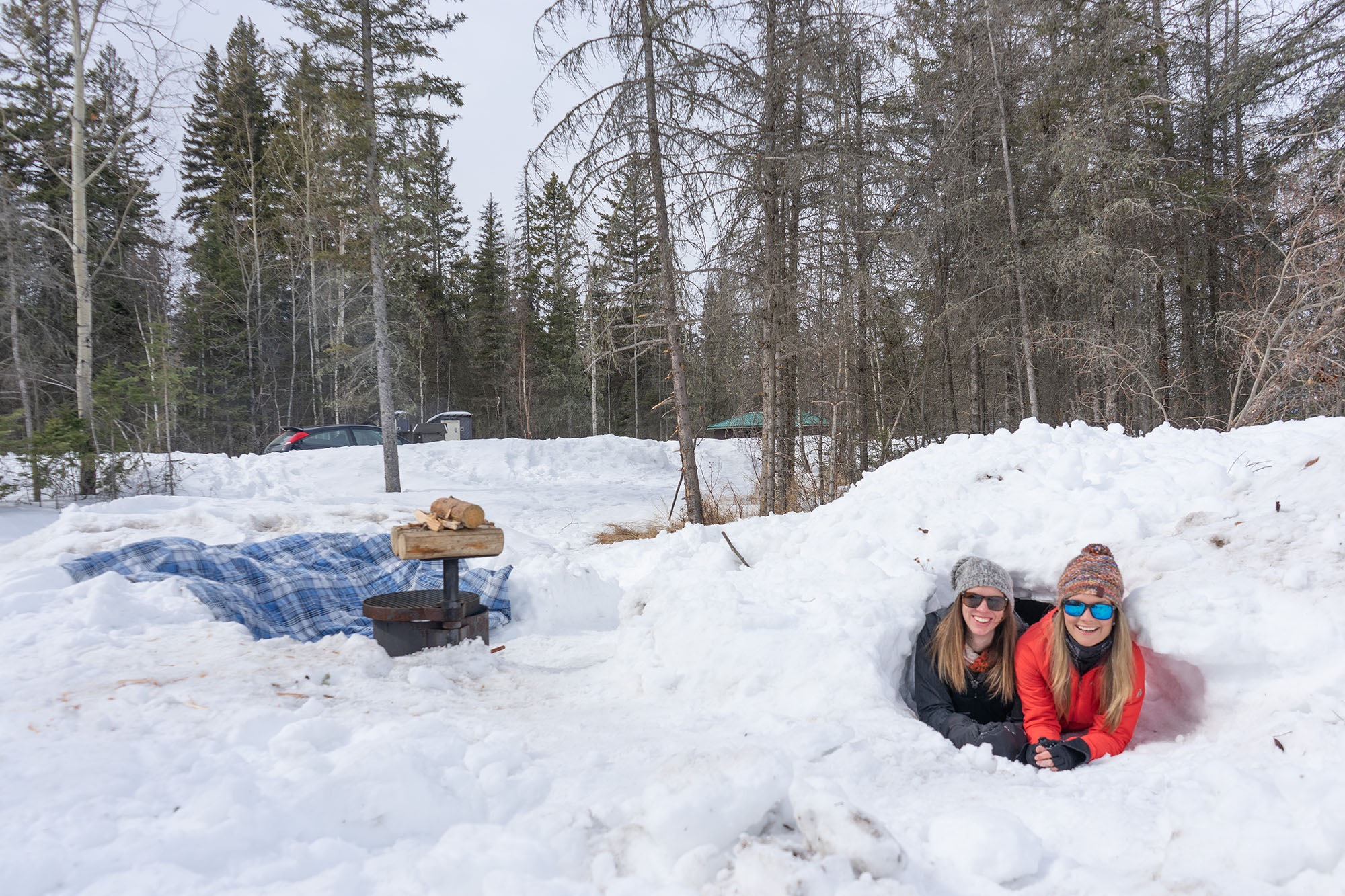 How to Build a Quinzee (and Stay Warm Outside no Matter the