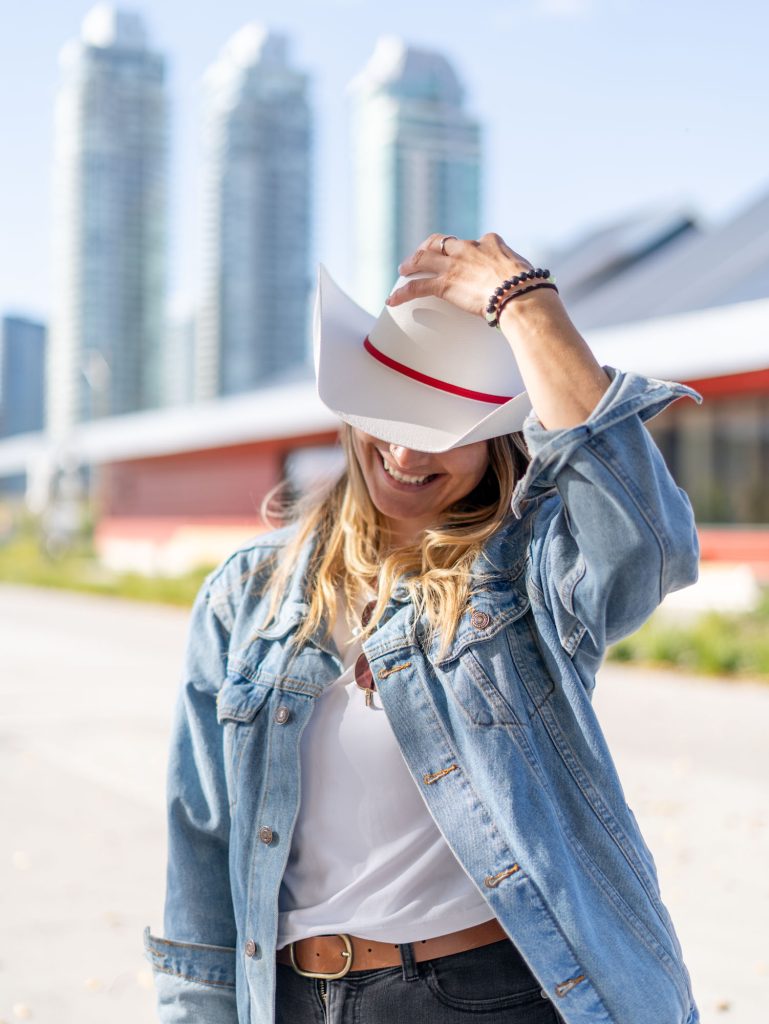 Experience the Calgary Stampede year round with a white hat ceremony